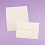 JAM Paper A6 Strathmore Invitation Envelopes, 4.75 x 6.5, Natural White Linen, 50/Pack (74083I)~#|#~sp126919300_sc7