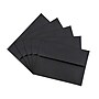 JAM Paper A6 Invitation Envelopes, 4.75 x 6.5, Black Linen, 50/Pack (68999I)~#|#~sp126919305_sc7