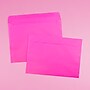 JAM Paper Booklet Envelope, 9" x 12", Ultra Fuchsia Pink, 250/Box (5156770H)~#|#~sp126919425_sc7
