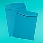 JAM Paper 10 x 13 Open End Catalog Colored Envelopes, Blue Recycled, 50/Pack (87725i)~#|#~sp126919549_sc7