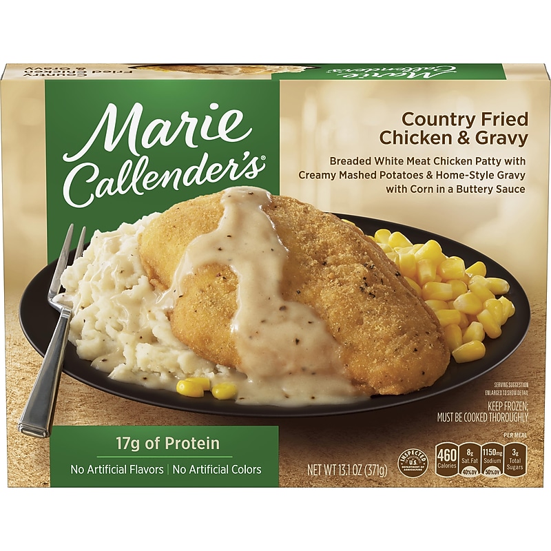 Marie Callenders Country Fried Chicken & Gravy Chicken, 13.1 oz., 5/Pack (903-00169) image 1