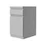 Hirsh 2-Drawer Mobile Vertical File Cabinet, Letter Size, Lockable, 27.75"H x 15"W x 19.88"D, Arctic Silver (25034)~#|#~sp126926547_sc7