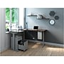 Hirsh 2-Drawer Mobile Vertical File Cabinet, Letter Size, Lockable, 27.75"H x 15"W x 19.88"D, Arctic Silver (25034)~#|#~sp126926550_sc7