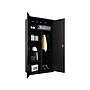 Hirsh 72" Steel Wardrobe Cabinet with 4 Shelves, Black (22632)~#|#~sp126926554_sc7