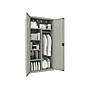 Hirsh 72" Steel Wardrobe Cabinet with 4 Shelves, Light Gray (22633)~#|#~sp126926563_sc7