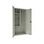 Hirsh 72" Steel Janitorial Cabinet with 3 Shelves, Light Gray (24034)~#|#~sp126926567_sc7