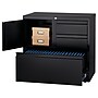 Hirsh HL8000 Series 3-Drawer Lateral File Cabinet, Locking, Letter/Legal, Black, 30" (19628)~#|#~sp126926573_sc7