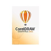 CorelDRAW Essentials 2021 Graphic Design Software for Windows, 1 User [Download] (ESDCDE2021AM)