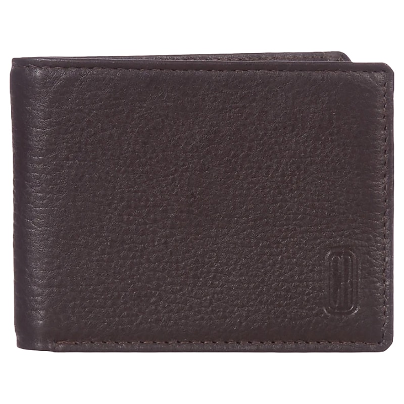 Club Rochelier Leather Slimfold Wallet, Brown (CRP354-2-Brn) image 1