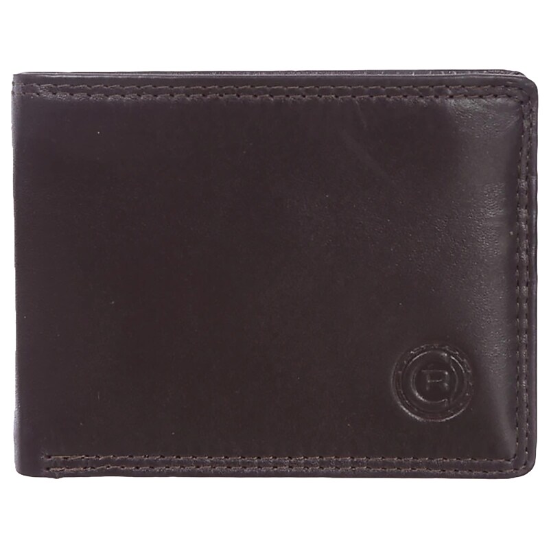 Club Rochelier Leather Slimfold Wallet with Removable Center Wing, Mahogany (4454-R2-Mhgny) image 1