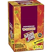 Slim Jim Pepperoni and Cheese, 1.5 oz, 18 Count