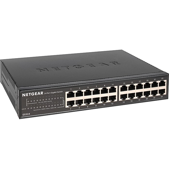 Switch2台 24-Port GbE Switch w/ 2 SFP Ports 561877