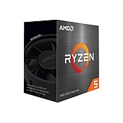 AMD Ryzen 5 5600X 6-Core 3.7GHz Computer Processor, Socket AM4 (100-000000065)
