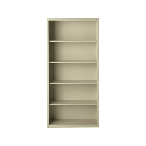 Hirsh HL8000 Series 72"H 5Shelf Bookcase with Adjustable Shelves
