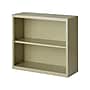 Hirsh HL8000 Series 30"H 2-Shelf Bookcase with Adjustable Shelf, Putty Steel (21986)~#|#~sp127029226_sc7