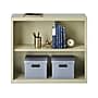 Hirsh HL8000 Series 30"H 2-Shelf Bookcase with Adjustable Shelf, Putty Steel (21986)~#|#~sp127029227_sc7
