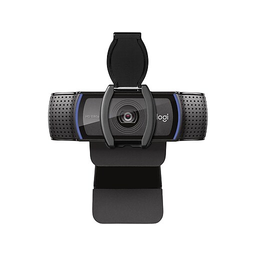 Logitech C920e Business HD Webcam, 2 Megapixels, Black (960-001384