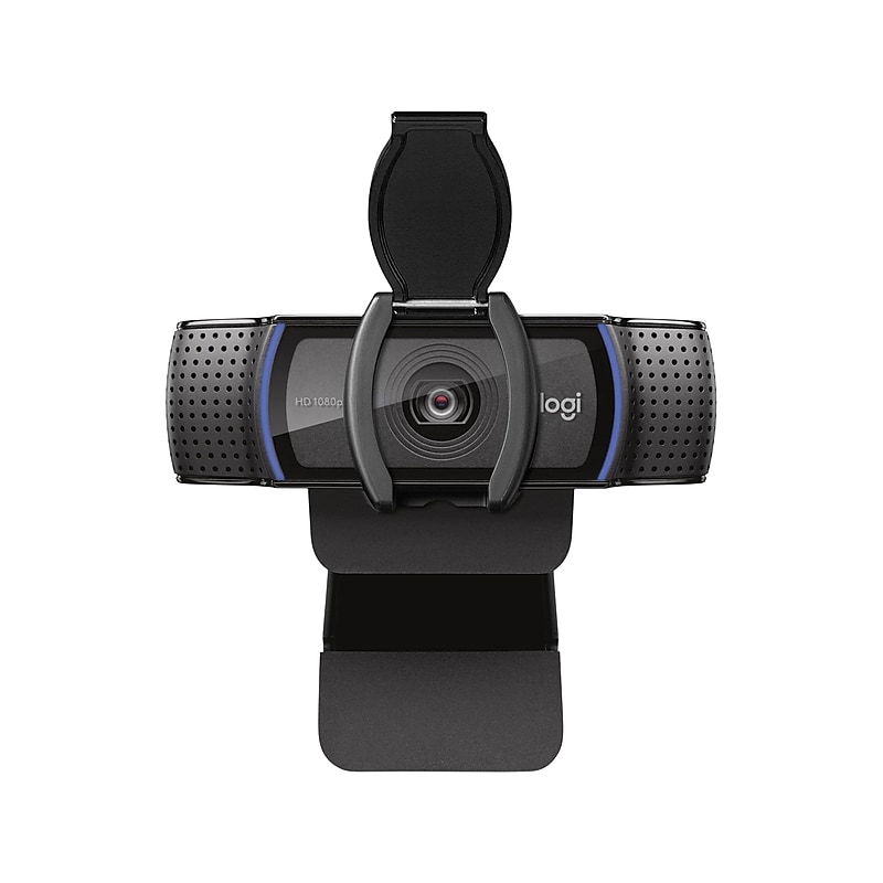Logitech C920e Business HD Webcam, 2 Megapixels, Black (960-001384) image 1