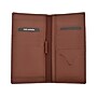 Club Rochelier Leather Checkbook Clutch Wallet, Brown (DH87-1BWN)~#|#~sp127029323_sc7