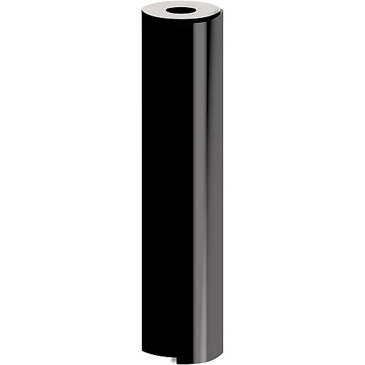 JAM Paper® Industrial Size Bulk Wrapping Paper Rolls, Matte Black, 1/4