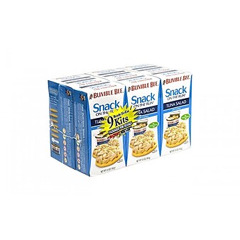 Bumble Bee Ready-to-Eat Tuna Salad Kits, 3.5 oz., 9/Pack (220-00707)