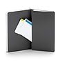 Poppin Professional Notebooks, 5" x 8.25", College Ruled, 96 Sheets, Gray/Silver, 25/Set (104134)~#|#~sp12712221_sc7