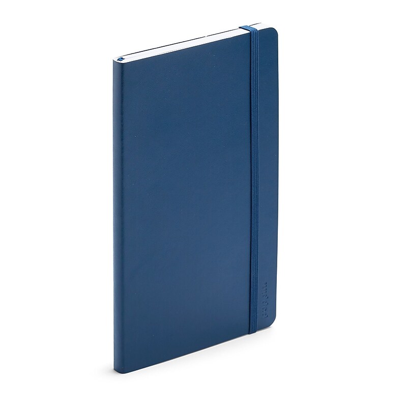Poppin Soft Cover Notebooks, Medium, Navy, 100/Box (105045) image 1