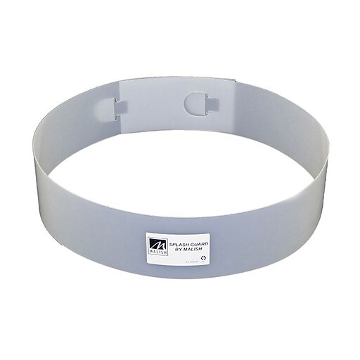 Malish Splash Guard™ By Malish Flexible Polypropylene Splash Guard that