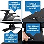 Mount-It! 23"W Manual Adjustable Standing Desk Converter, Black (MI-7916)~#|#~sp12713042_sc7