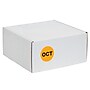 Tape Logic 2" Circle "OCT" Months of the Year Label, Fluorescent Orange, 500/Roll~#|#~sp127287389_sc7