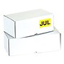 Tape Logic 3" x 2" Rectangle "JUL" Months of the Year Label, Fluorescent Yellow, 500/Roll~#|#~sp127287571_sc7