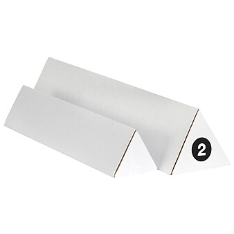 Tape Logic 1" Circle "2" Number Label, Black, 500/Roll