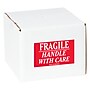 Tape Logic Labels, "Fragile - Handle With Care", 3" x 4", Red/White, 500/Roll~#|#~sp127289009_sc7