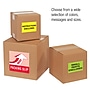 Staples® "Packing Slip Inside" Labels, White/Red, 4" x 2", 500/Rl~#|#~sp127289404_sc7