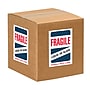 Tape Logic Fragile - Liquid in Glass Shipping Label, 4" x 6", 500/Roll~#|#~sp127289485_sc7