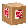 Tape Logic Labels, "Fragile - Electronic Equipment", 4" x 4", Red/White, 500/Roll~#|#~sp127289661_sc7