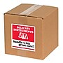 Tape Logic Labels, "Delicate Instruments - HWC", 4" x 4", Red/White/Black, 500/Roll~#|#~sp127289664_sc7