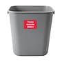 Tape Logic 2" x 3" "TRASH/BASURA/SMIECI" Inventory Label, Red, 500/Roll~#|#~sp127289680_sc7