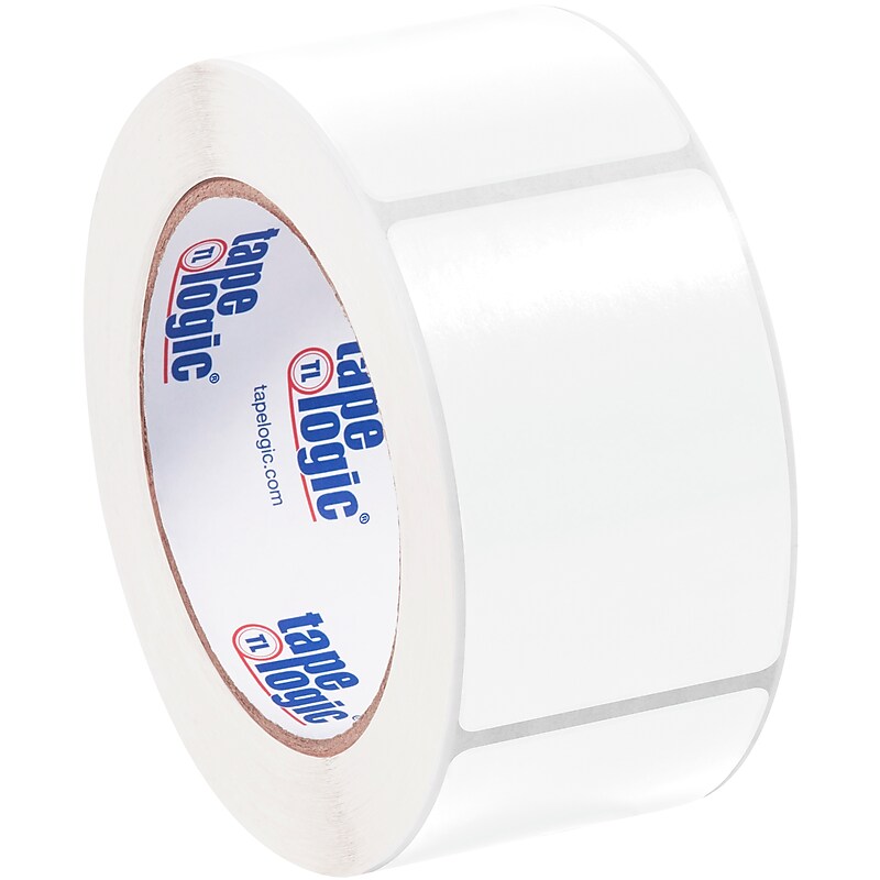 Tape Logic Block Out Labels, 4" x 6", White, 500/Roll (DL1384W) image 1