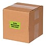 Tape Logic Labels, "Rush - Medication Enclosed", Fluorescent Green, 500/Roll (DL1336)~#|#~sp127290368_sc7