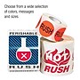 Tape Logic Labels, "Rush - Medication Enclosed", Fluorescent Green, 500/Roll (DL1336)~#|#~sp127290369_sc7