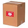 Tape Logic Labels, "Don't Drop Don't Crush - Electronic Material", 2" x 3", Red/White, 500/Roll (DL1314)~#|#~sp127290413_sc7