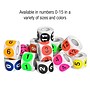 Tape Logic Number Labels, "1", 3" Circle, Fluorescent Green, 500/Roll (DL1341)~#|#~sp127290428_sc7