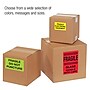 Tape Logic Labels, "This End Up - Fragile", 2" x 3", Fluorescent Red, 500/Roll (DL1325)~#|#~sp127290448_sc7