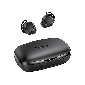 Tribit FlyBuds 3 Wireless Bluetooth Stereo Headphones, Black (1KSC012101N02)