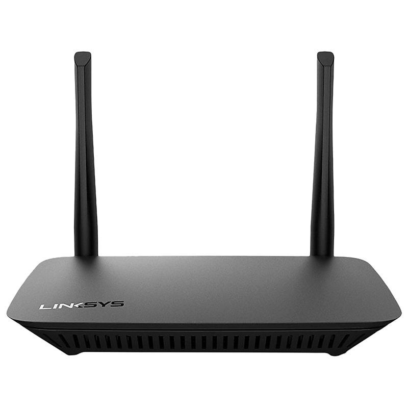 Linksys N300 Dual Band Router, Black (E2500-4B) image 1