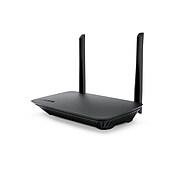 Linksys N300 Dual Band Wireless and Ethernet Router, Black (E2500-4B)