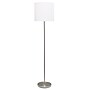 Simple Designs Incandescent Floor Lamp, White (LF2004-WHT)~#|#~sp127376236_sc7
