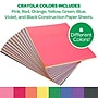 Crayola 12" x 9" Construction Paper, Assorted Colors, 96 Sheets/Pack (993000)~#|#~sp127455178_sc7