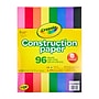 Crayola 12" x 9" Construction Paper, Assorted Colors, 96 Sheets/Pack (993000)~#|#~sp127455179_sc7